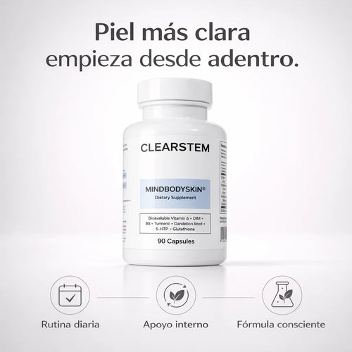 CLEARSTEM® – El suplemento diario que ayuda a limpiar tu piel desde adentro