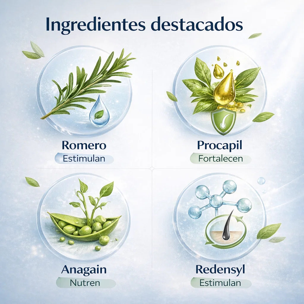 Serum Roll-On Activador de Crecimiento Capilar y Barba - Recupera densidad, fortalece el cabello