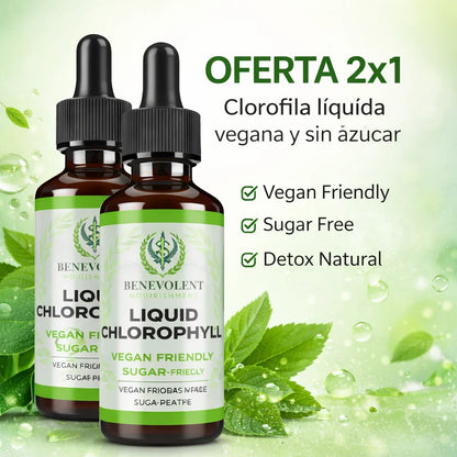 🎁 2x1 Clorofila Benevolent™ | Desintoxica Tu Cuerpo Naturalmente y Recupera Tu Energía