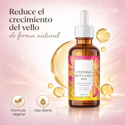 Aceite Cyperus Rotundus – Reduce el crecimiento del vello de forma natural y progresiva