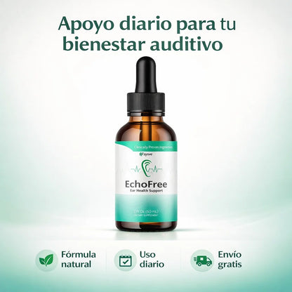 EchoFree – Gotas Naturales para el Bienestar Auditivo Diario